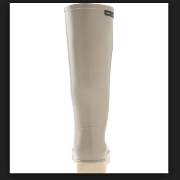 Marc Jacobs Rain Boots 674136 Gray Lace-Up - Picture 2 of 8